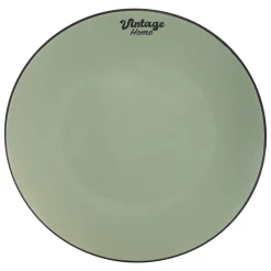 Plato llano BE VINTAGE verde 27cm