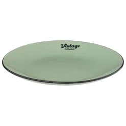 Plato llano BE VINTAGE verde 27cm