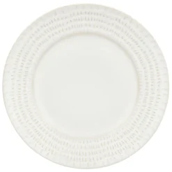 Plato llano CAMILLE blanco 27cm