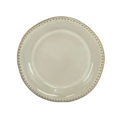 Plato Llano Capri Beige De Cerámica 27cm