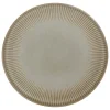 Plato llano CHLOE beige de cerámica 27cm