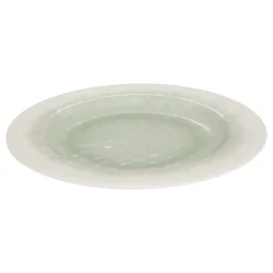 Plato llano CLARA verde 28cm