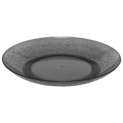 Plato llano ESTIVA 27cm gris poliestireno