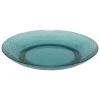 Plato llano ESTIVA 27cm verde de poliestireno