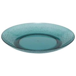 Plato llano ESTIVA 27cm verde de poliestireno
