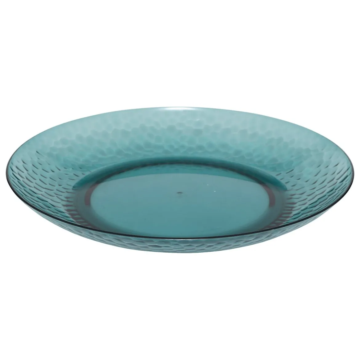 Plato llano ESTIVA 27cm verde de poliestireno
