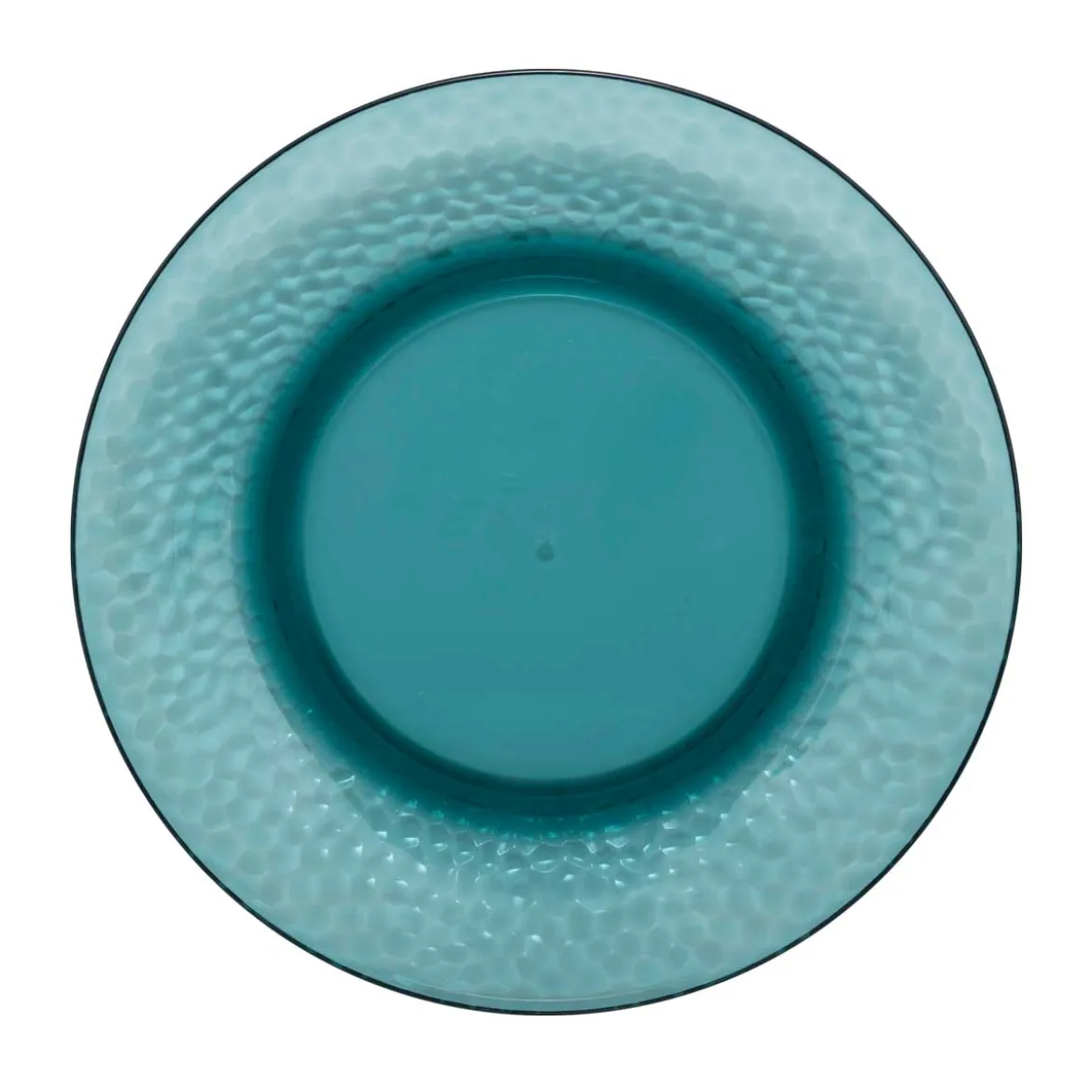 Plato llano ESTIVA 27cm verde de poliestireno