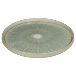Plato llano EVA verde 27cm