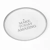 Plato Llano Happy III De Porcelana 27cm