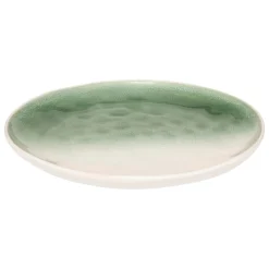Plato llano MALAKITE 27cm de gres