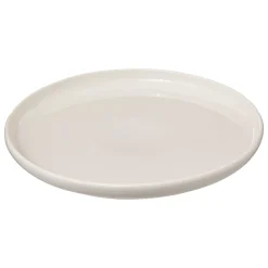 Plato Llano Nora Blanco De Porcelana 27cm