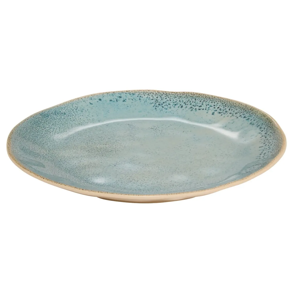Plato llano PIA azul 28cm