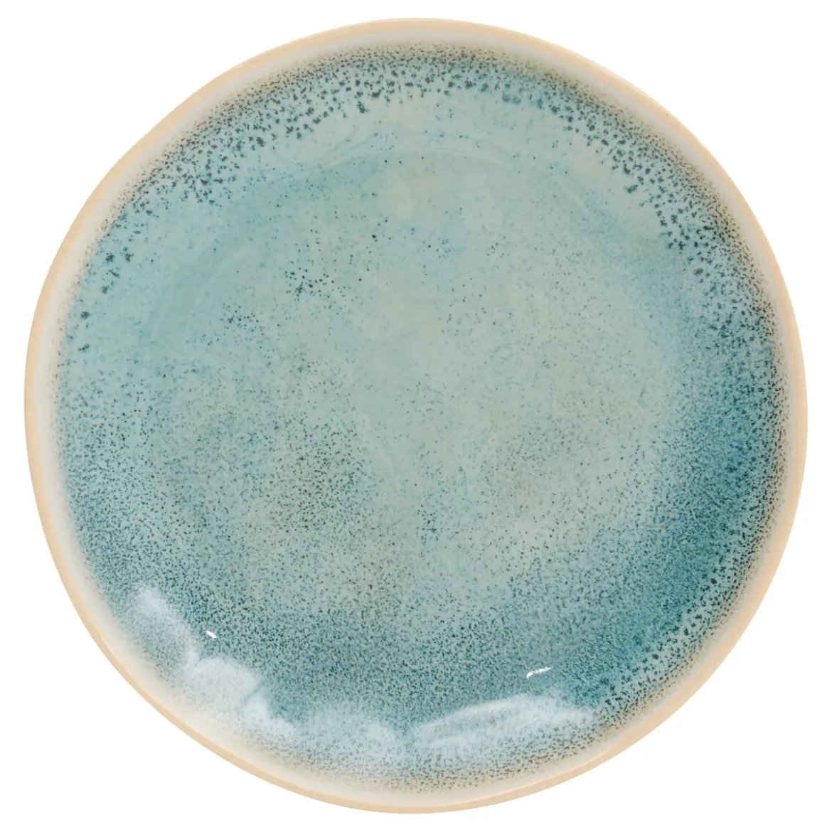 Plato llano PIA azul 23cm