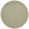 Plato llano SIENNA verde 27cm