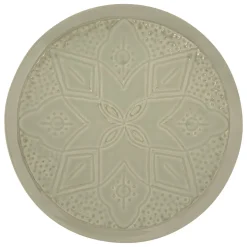 Plato llano SIENNA verde 27cm