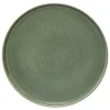 Plato llano TERRE INC verde 27cm