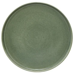 Plato llano TERRE INC verde 27cm