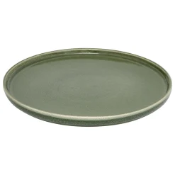 Plato llano TERRE INC verde 27cm