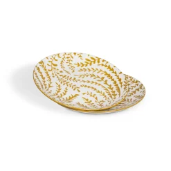 Plato Postre Alive Amarillo 19cm