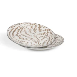 Plato Postre Alive Gris 19cm