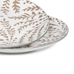 Plato Postre Alive Gris 19cm
