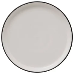 Plato Postre Alix Blanco de Porcelana 20cm