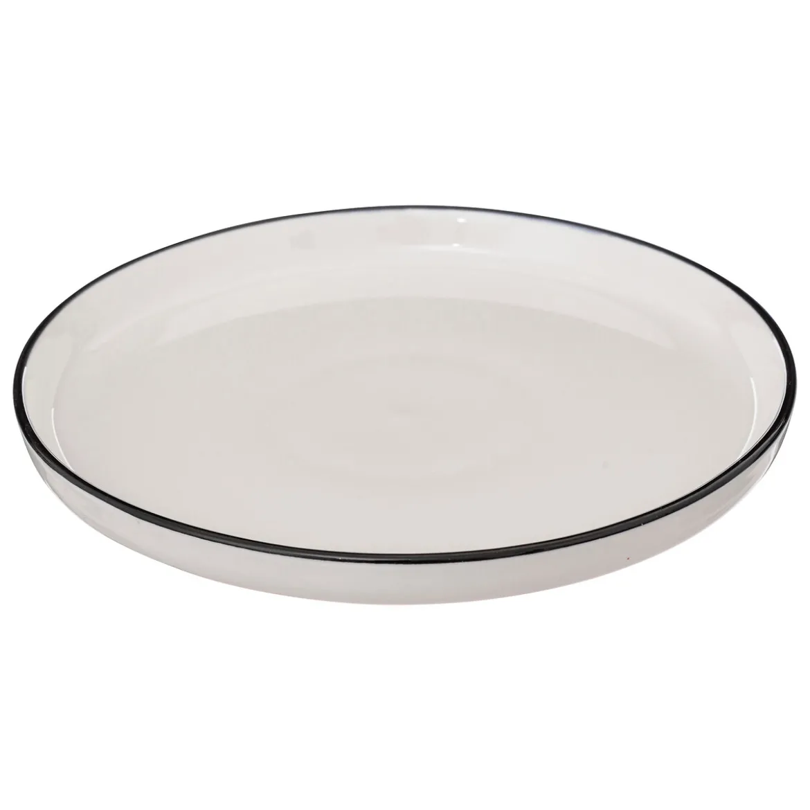 Plato Postre Alix Blanco de Porcelana 20cm