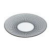 Plato Postre 19cm Lunis Negro