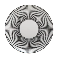 Plato Postre 19cm Lunis Negro