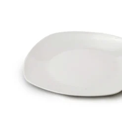 Plato Postre Cuadrado de Cerâmica