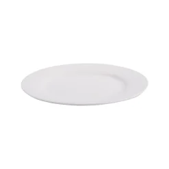 Plato postre GIZ blanco de cerámica 20cm