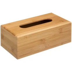 Porta Pañuelos De Bambú