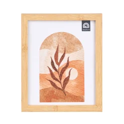 Portarretrato beige de madera 28cm