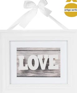 Portarretrato Charme Mdf Blanco 29x24Cm