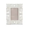 Portarretrato De Madera Blanco 10x15Cm
