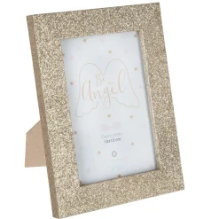 Portarretrato De Mdf Dorado 10x15Cm