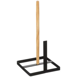 Portarrollos Cocina Metal/Madera 15x30Cm