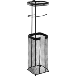 Portarrollos De Baño Metal Negro