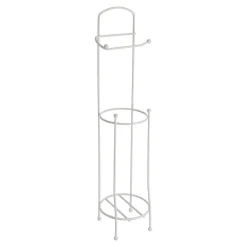 Portarrollos De Papel Hig. Metal Blanco