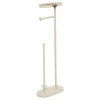 Portarrollos wc beige de acero