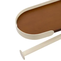 Portarrollos wc beige de acero