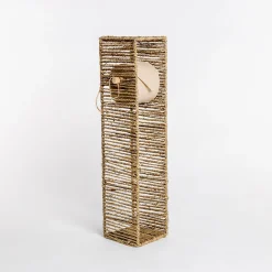 Portarrollos wc beige de cuerda