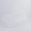 Porta Tartas De Plástico Rect.Blanco