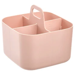 Portautensilios de 4 módulos POLY rosa