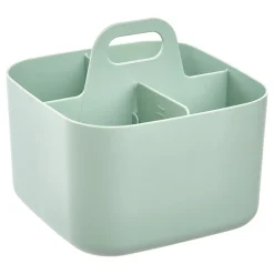 Portautensilios de 4 módulos POLY verde