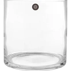 Portavelas De Vidrio 18x17.5Cm