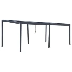 Pérgola AVILA Gris Grafito 3.5x6M