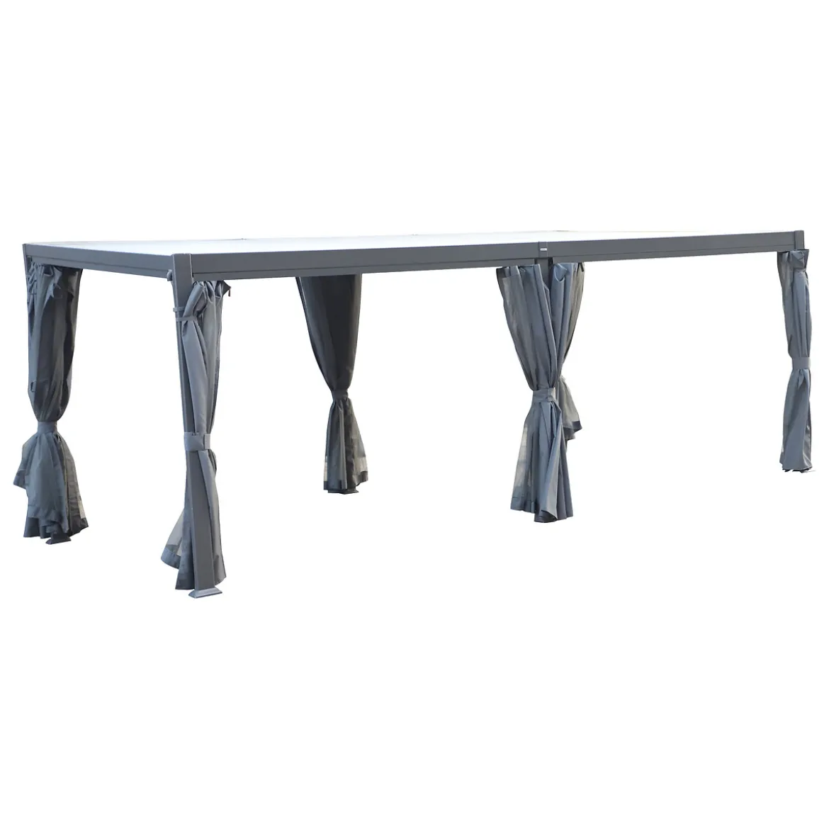 Pérgola AVILA Gris Grafito 3.5x6M