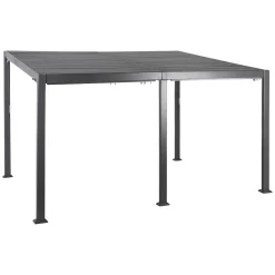 Pérgola AVILA gris graphite 3x4m