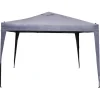 Pérgola EASYUP gris ardosia 3x3m